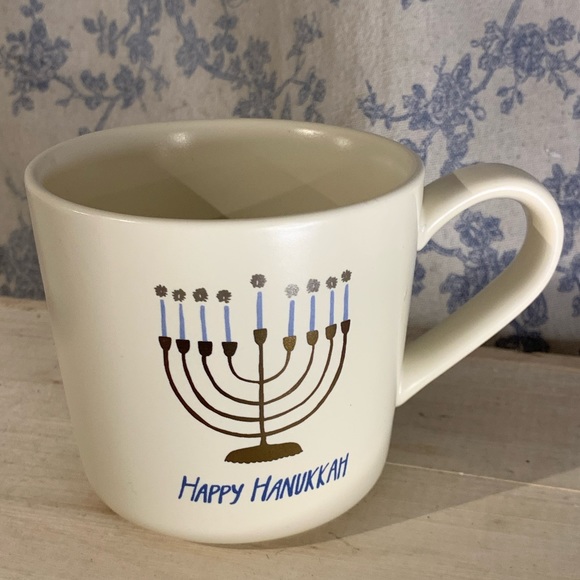 Threshold Happy Hanukkah Chanukah Stoneware Mug - Picture 1 of 6